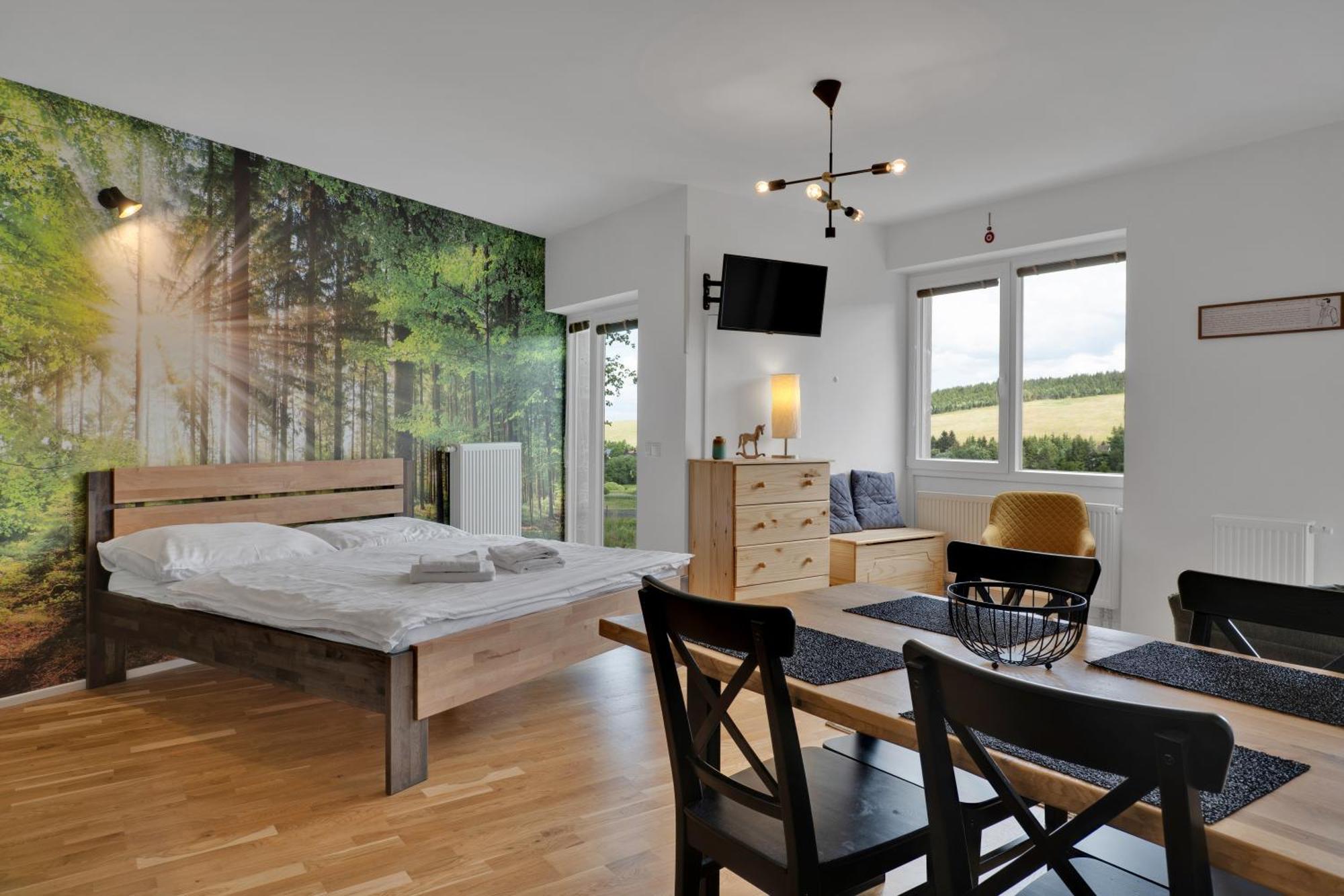 Meadows Apartments Klinovec Loučná pod Klínovcem Eksteriør bilde